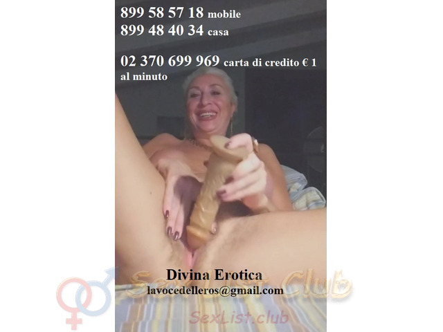 telefono erotico blasfemia fetish 899 58 57 18 con divina erotica